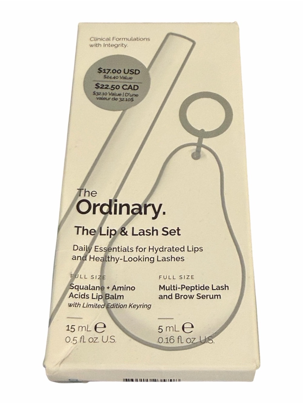 The Ordinary Lip & Lash Set